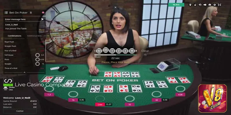 Live casino V8club – Thiên đường giải trí cho mọi game thủ Cách chơi và kinh nghiệm chơi live casino V8club