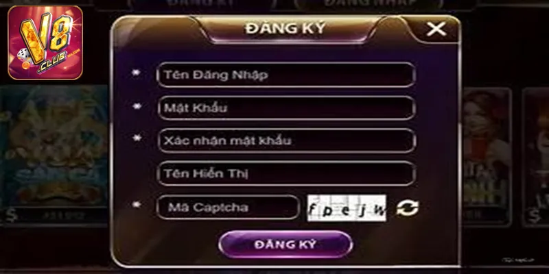 Chi tiết các bước đăng ký đăng nhập V8club nhanh chóng cho anh em Đăng ký Đăng nhập V8CLub dành cho anh em cược thủ