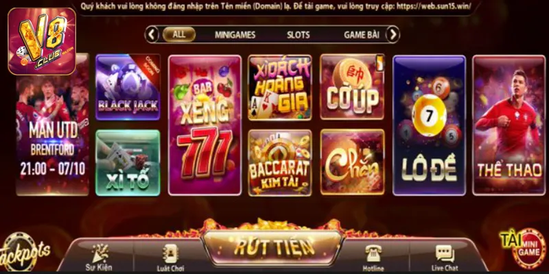 Thể thao V8club – Thỏa sức đam mê rinh quà cực khủng Sảnh thể thao tại cổng game V8club