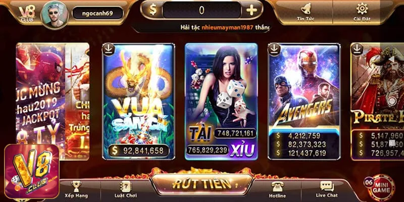 Hướng dẫn nạp rút tiền v8club thành công chỉ một nốt nhạc V8CLub luôn là một cổng game hấp dẫn anh em cược thủ